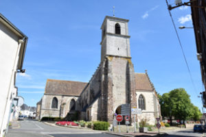 Eglise Saint-Lubin de Brou (Façade Ouest)